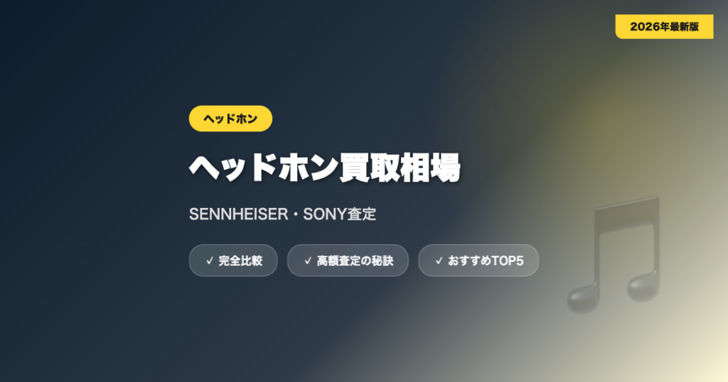 ヘッドホン買取 アイキャッチ