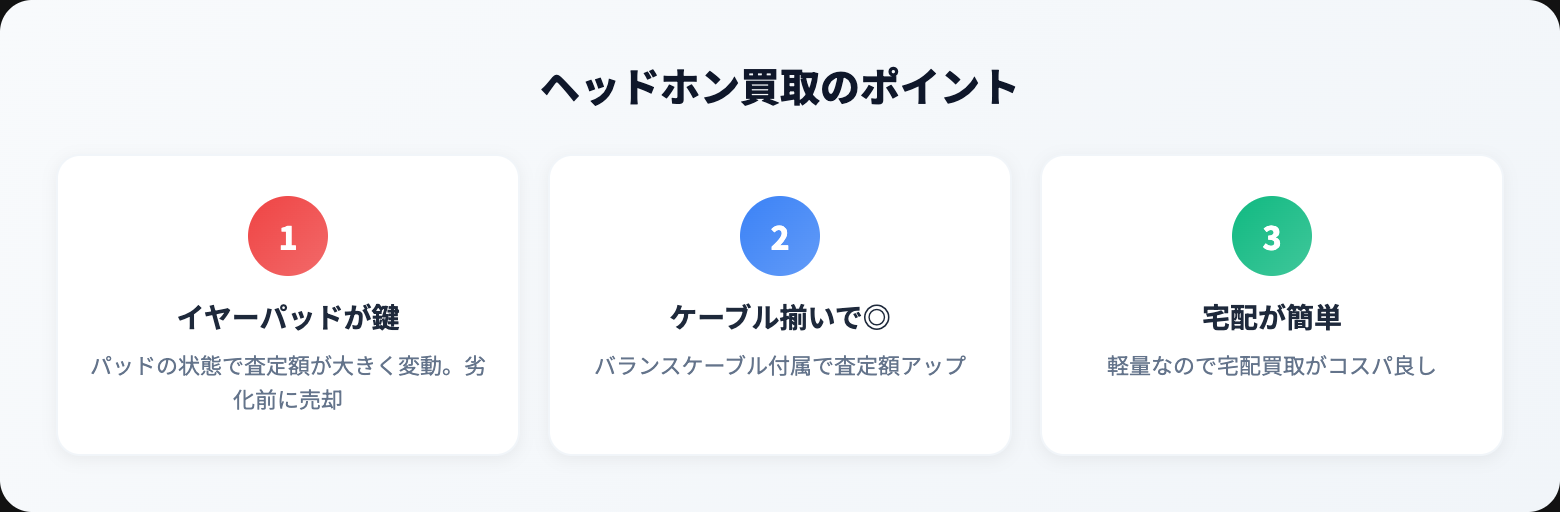 ヘッドホン 買取